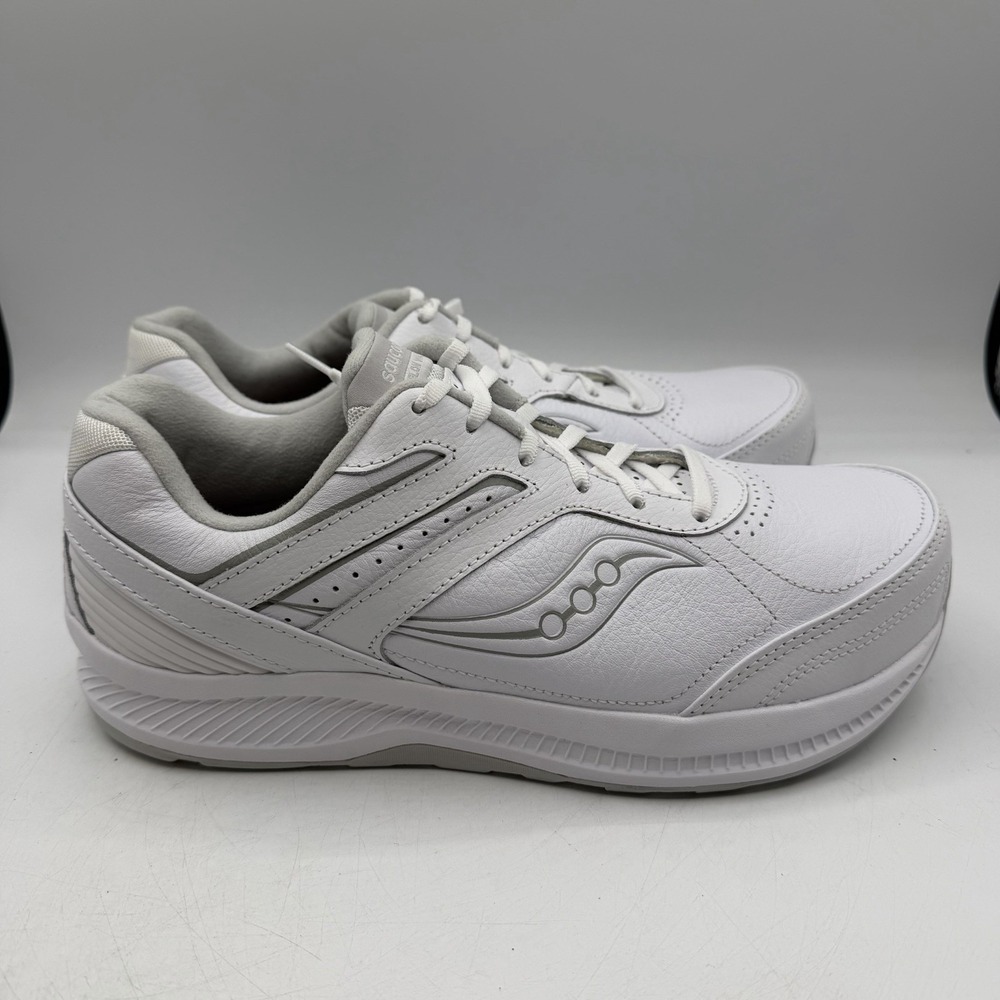 Saucony Echelon Walker 3 Shoes Mens 10 XW EXTRA WIDE White Walking Sneakers